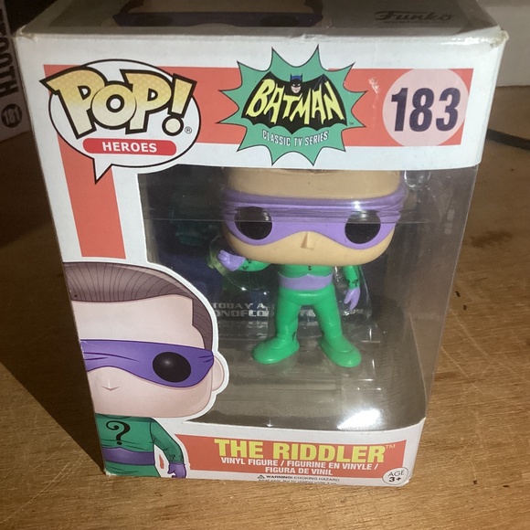 Funko pop! Batman classic tv series - The Riddler #183 - Picture 1 of 12